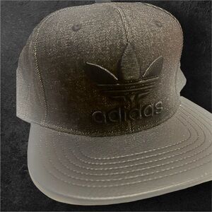 Adidas Black Trefoil Logo Cap